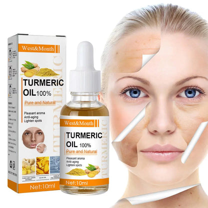 Turmeric Essential Oil 10ml Organic Turmeric Oil For Dark Spots 100 Pure Therapeutic Grade Turmeric Oil For Moisturizing